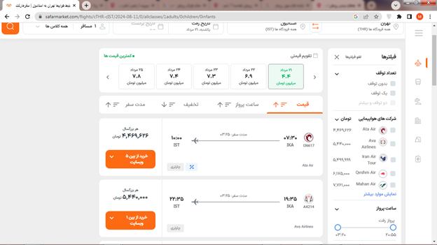 چگونه سفر مارکت ارزان‌ترین بلیط‌های هواپیما را ارائه می‌کند