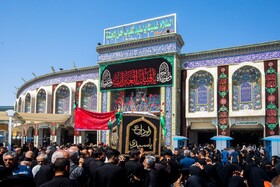 مراسم تشیع نمادین امام حسن (ع) در کربلا