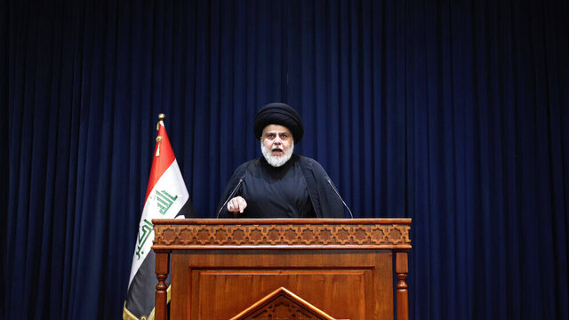 مقتدی صدر: «عدالت» مدنظر آمریکا دروغین است مقتدی صدر: «عدالت» مدنظر آمریکا دروغین است