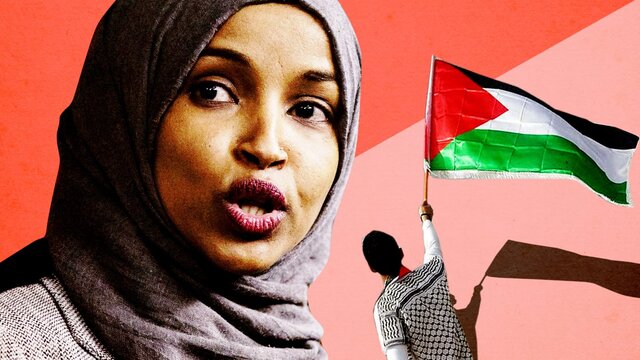 ایلهان عمر، عضو ملسمان کنگره آمریکا ولخرجی لابی صهیونیستی علیه سیاستمداران حامی فلسطین در آمریکا
