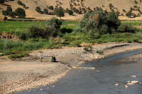 کشکان رود در استان لرستان