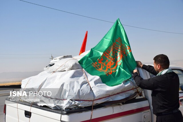 موکب شبانه روزی شهدای آستارا در مرز خسروی برپا شد