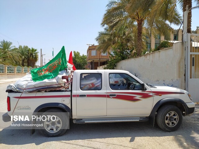 موکب شبانه روزی شهدای آستارا در مرز خسروی برپا شد