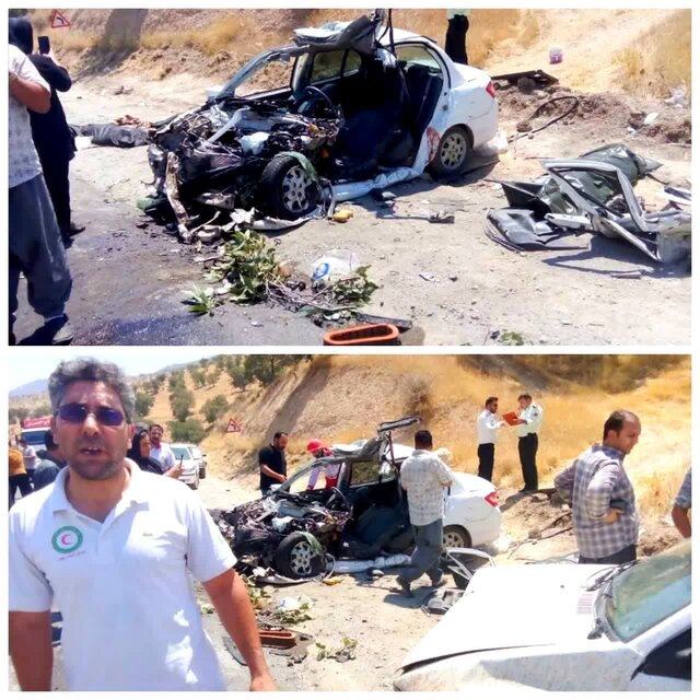 تجاوز به چپ یک خودرو ۳ کشته بر جا گذاشت تجاوز به چپ یک خودرو ۳ کشته بر جا گذاشت