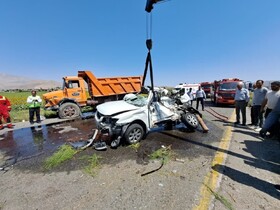 تصادف در کمربندی قرچک ۹ نفر مصدوم برجای گذاشت