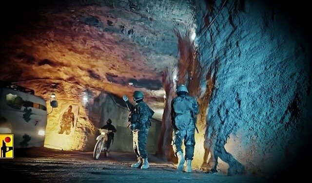 حزبالله از پایگاه زیرزمینی خود رونمایی کرد حزبالله از پایگاه زیرزمینی خود رونمایی کرد