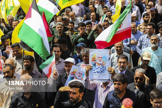 عکس تزئینی است راهپیمایی جمعههای خشم در زنجان برگزار شد