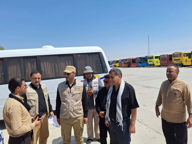 خروج بیش از دو میلیون زائر اربعین از ایران تا ۲۷ مرداد/ هزینه حمل و نقل در خاک عراق به هیچ عنوان رایگان نیست خروج بیش از دو میلیون زائر اربعین از ایران تا ۲۷ مرداد/ هزینه حمل و نقل در خاک عراق به هیچ عنوان رایگان نیست