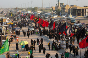 زائران حسینی در دیوانیه عراق