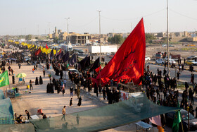 زائران حسینی در دیوانیه عراق