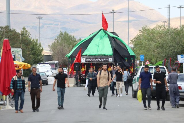 تردد نزدیک به ۷ هزار زائر از پایانه مرزی تمرچین طی شبانه روز گذشته