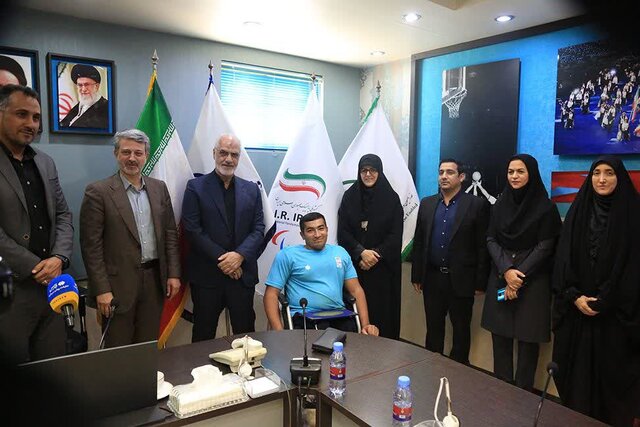 برگزاری مراسم بدرقه پارالمپیکیهای خوزستان در تهران