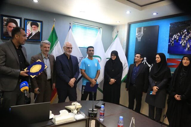 برگزاری مراسم بدرقه پارالمپیکیهای خوزستان در تهران