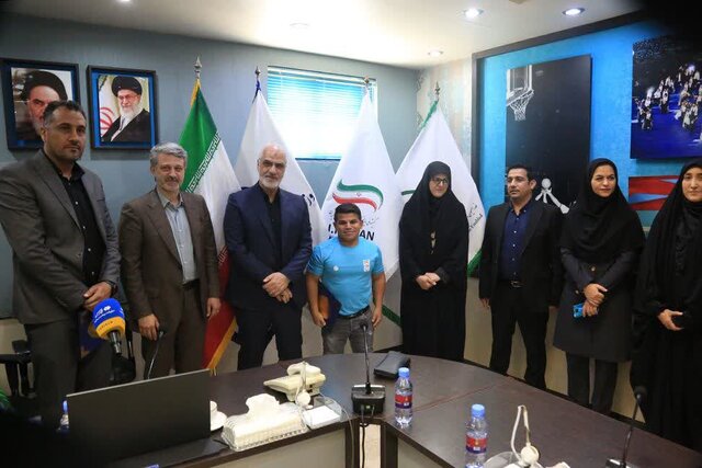 برگزاری مراسم بدرقه پارالمپیکیهای خوزستان در تهران