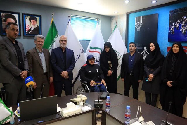 برگزاری مراسم بدرقه پارالمپیکیهای خوزستان در تهران