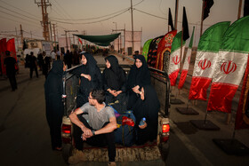 به دلیل گرمای هوا تردد زائرین اربعین حسینی در شب انجام می شود