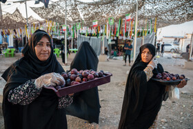 پذیرایی از زائرین اربعین حسینی در مرز شلمچه