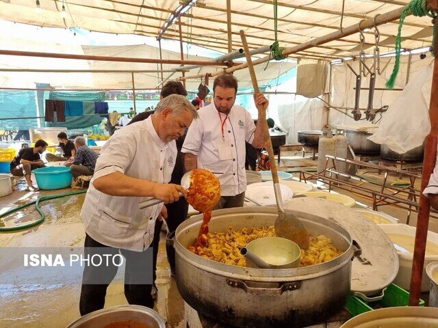 نظارت دامپزشکی البرز بر مواد غذایی ارسالی به موکب‌های اربعین