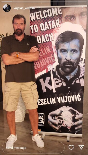 سرمربی مونتهنگرویی هندبال ایران روی نیمکت تیم ملی قطر