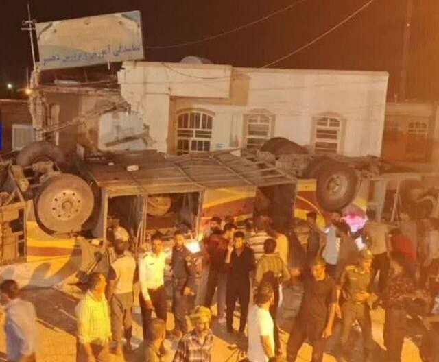 اتوبوس حامل زائران غیر ایرانی، تحت پوشش بیمه قرار داشت اتوبوس حامل زائران غیر ایرانی، تحت پوشش بیمه قرار داشت