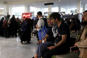 بازگشت زائران اربعین حسینی از مرز خسروی