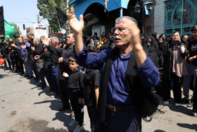 پیاده روی جاماندگان اربعین حسینی در اهر