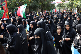 پیاده روی جاماندگان اربعین حسینی در اهر