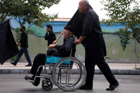 پیاده روی جاماندگان اربعین حسینی در اهر