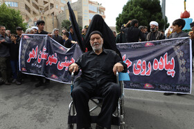 پیاده روی جاماندگان اربعین حسینی در اهر