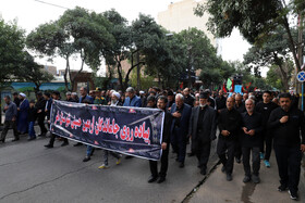 پیاده روی جاماندگان اربعین حسینی در اهر