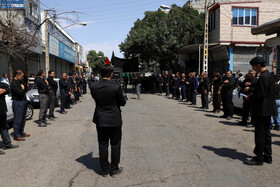 پیاده روی جاماندگان اربعین حسینی در اهر