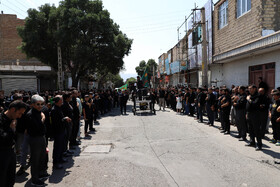 پیاده روی جاماندگان اربعین حسینی در اهر