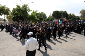 پیاده روی جاماندگان اربعین حسینی در اهر