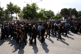 پیاده روی جاماندگان اربعین حسینی در اهر