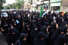 پیاده روی جاماندگان اربعین حسینی در اهر