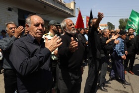 پیاده روی جاماندگان اربعین حسینی در اهر