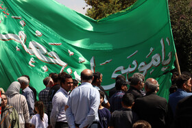 پیاده روی جاماندگان اربعین حسینی در اهر