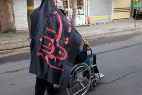 پیاده روی جاماندگان اربعین حسینی در اهر