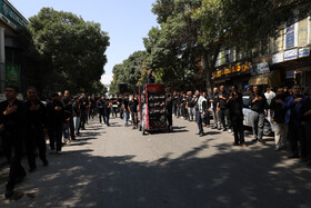 پیاده روی جاماندگان اربعین حسینی در اهر