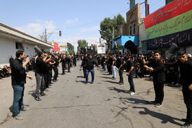 پیاده روی جاماندگان اربعین حسینی در اهر