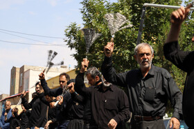 پیاده روی جاماندگان اربعین حسینی در اهر