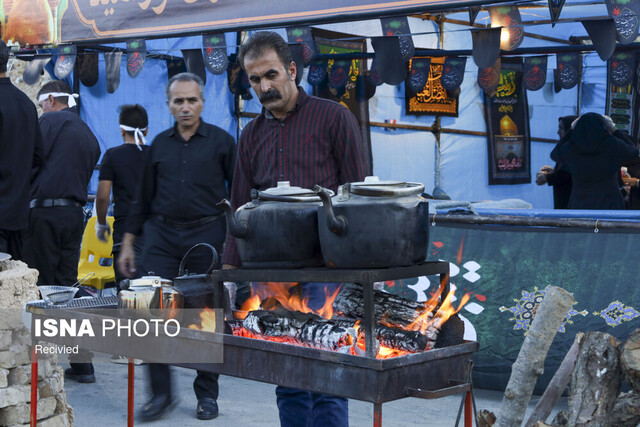 عاشورا در قلب جاماندگان اربعین حسینی در شهرکرد