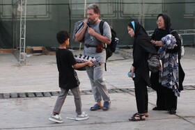 بازگشت زائران اربعین حسینی از مرزشلمچه