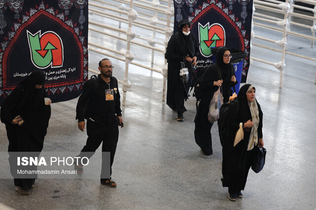 مرز شلمچه پایش سلامت بیش از ۴۰ هزار زائر در مرز شلمچه