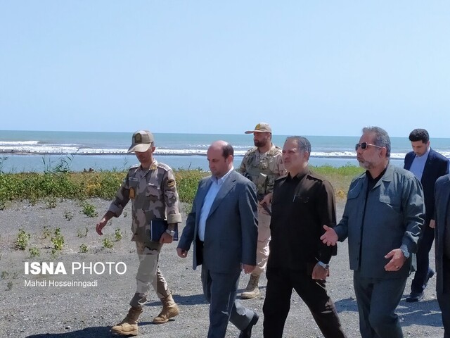 بازدید بازرس کل گیلان از زیرساخت های اقتصادی و مرزی آستارا