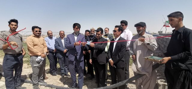 افتتاح ۳۲ طرح آب و خاک در شهرستان نیمروز افتتاح ۳۲ طرح آب و خاک در شهرستان نیمروز