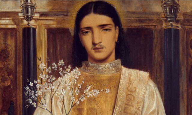 «قدیس کلیسای شرقی» اثر «سایمون سلیمان» نمایشگاهی برای بوییدن رایحه نقاشیها!