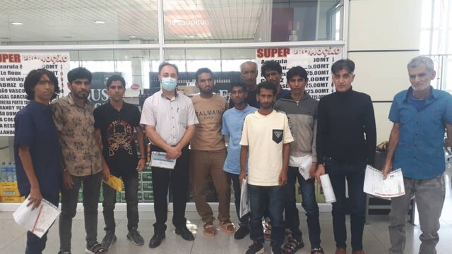 آزادی ۱۰ ملوان ایرانی دستگیر شده در موزامبیک آزادی ۱۰ ملوان ایرانی دستگیر شده در موزامبیک