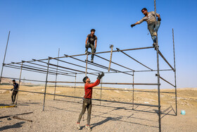 آماده‌سازی مواکب جاده‌های منتهی به مشهد برای شهادت امام رضا(ع)