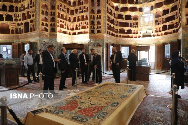 رونمایی از آثار کمتر دیده شده مجموعه جهانی شیخ صفیالدین اردبیلی  رونمایی از آثار کمتر دیده شده مجموعه جهانی شیخ صفیالدین اردبیلی